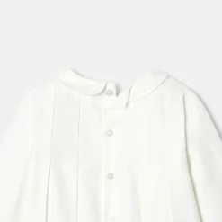 Jacadi Dresses|Baby girl ceremony dress Jacadi soft white