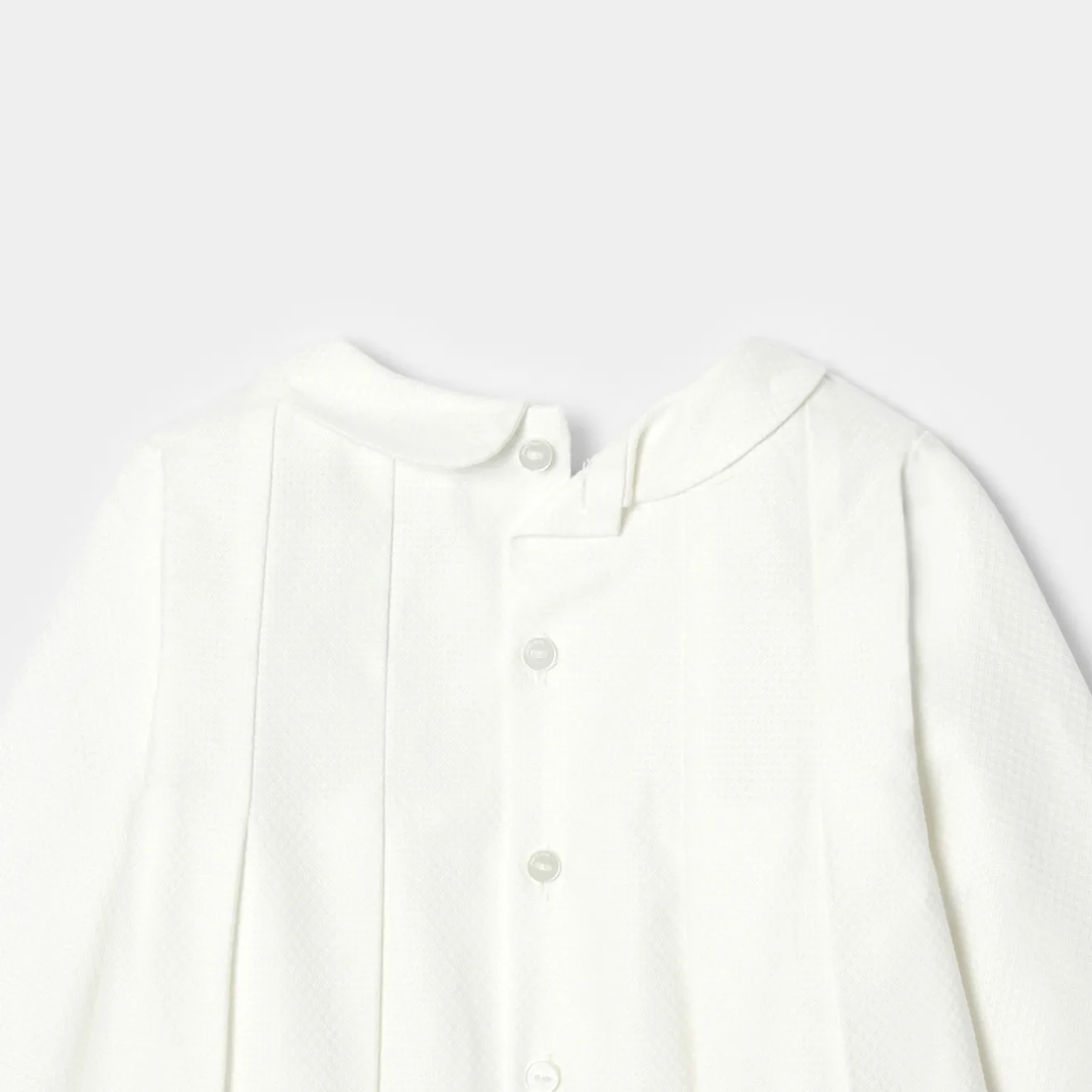 Jacadi Dresses|Baby girl ceremony dress Jacadi soft white