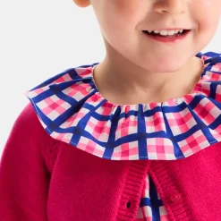 Jacadi Blouses|Baby girl checked blouse White/Multicolour
