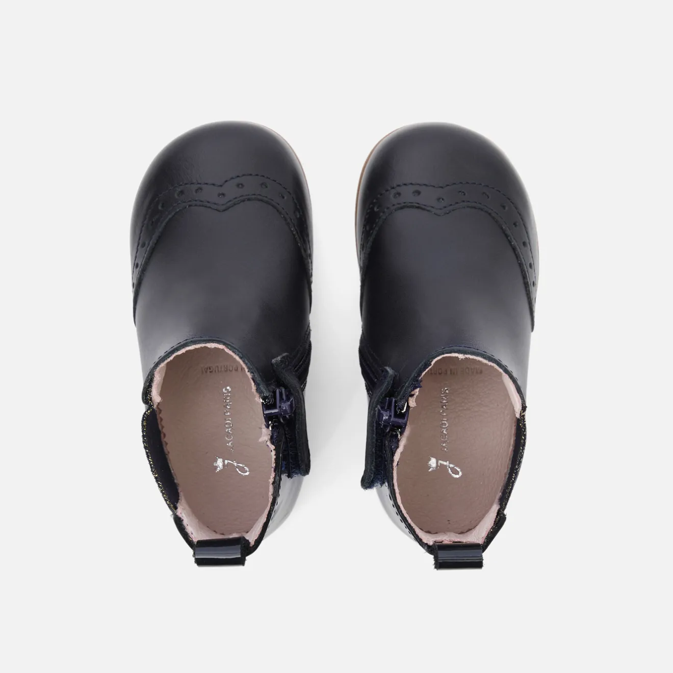 Jacadi Ankle & Lined Boots|Baby girl Chelsea boots Jacadi Navy