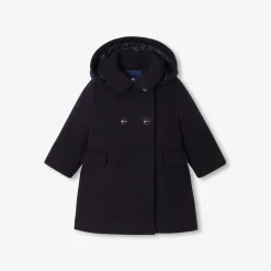Jacadi Coats And Outerwear|Baby girl coat Jacadi Navy