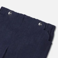 Jacadi Pants And Shorts|Baby girl comfort jeans Dark Denim