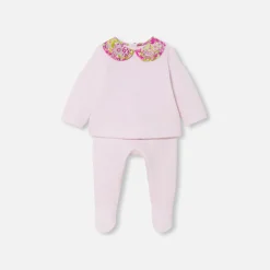 Jacadi Bloomers, Overalls And Sets|Baby girl comfort set Jacadi pale Pink