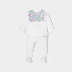 Jacadi Bloomers, Overalls And Sets|Baby girl comfort set Jacadi White