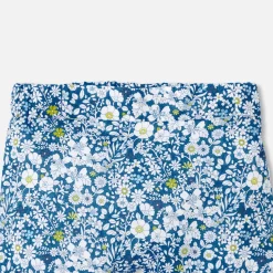 Jacadi Pants, Leggings And Shorts|Baby girl comfort trousers in Liberty fabric Blue/Multicolour