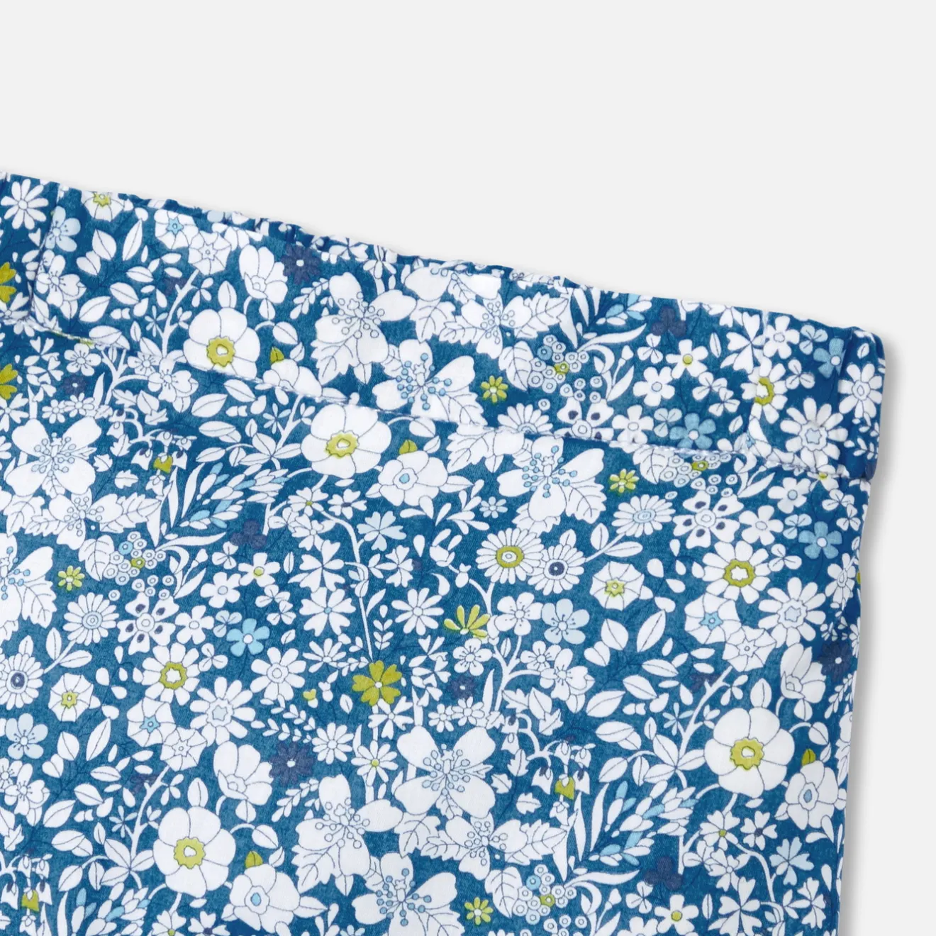 Jacadi Pants, Leggings And Shorts|Baby girl comfort trousers in Liberty fabric Blue/Multicolour