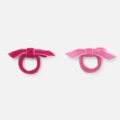 Jacadi Hair Accessories|Accessories|Baby girl duo of elastics Pink