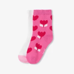 Jacadi Tights, Socks And Booties|Accessories|Baby girl duo of socks Pink/Multicolour