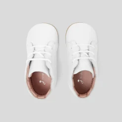 Jacadi Ankle & Lined Boots|Baby girl first ankle boots Jacadi White