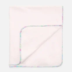 Jacadi Sleeping Bags And Blankets|Sleeping Bags And Blankets|Baby girl fleece and Liberty blanket Pink/Multicolour