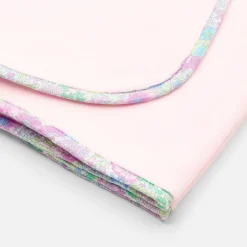 Jacadi Sleeping Bags And Blankets|Sleeping Bags And Blankets|Baby girl fleece and Liberty blanket Pink/Multicolour