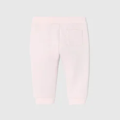 Jacadi Pants And Shorts|Baby girl fleece sweatpants Jacadi Powder Pink