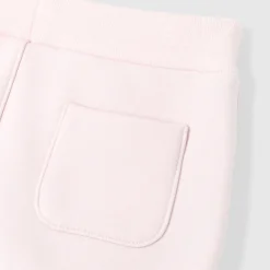 Jacadi Pants And Shorts|Baby girl fleece sweatpants Jacadi Powder Pink
