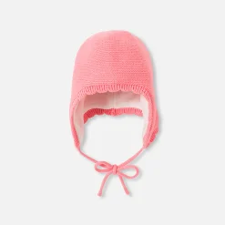 Jacadi Beanies, Scarves And Gloves|Accessories|Baby girl hat Pink/Multicolour