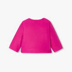 Jacadi Cardigans, Sweaters And Sweatshirts|Baby girl jacket Raspberry
