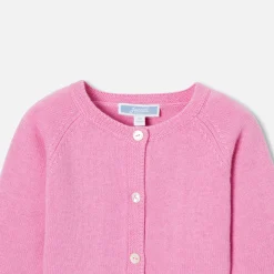 Jacadi Jumpers, Sweatshirts And Cardigans|Baby girl jersey cardigan Medium Pink