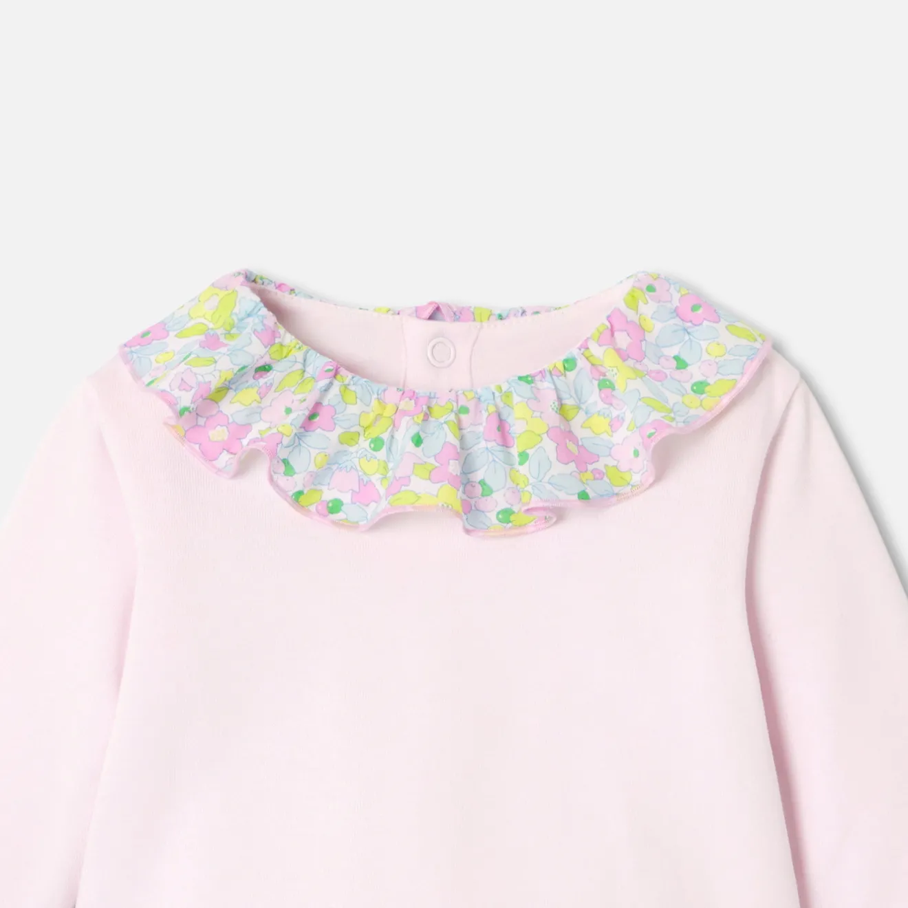 Jacadi Bloomers, Overalls And Sets|Baby girl jersey comfort set Jacadi pale Pink