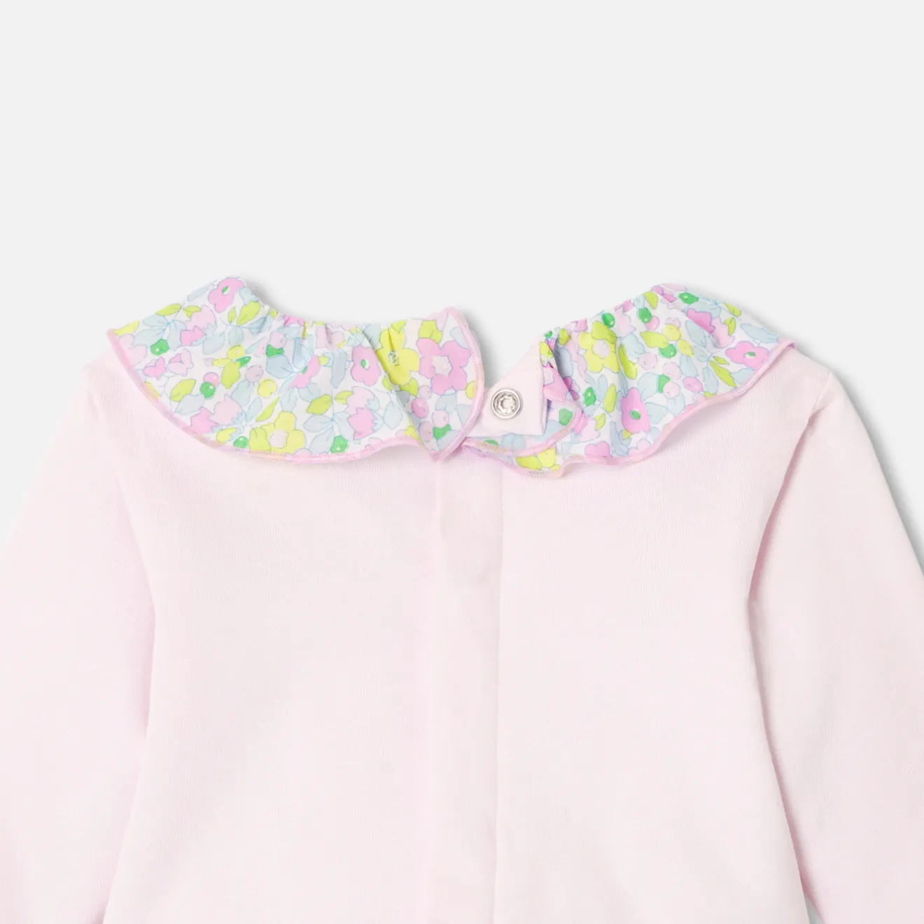 Jacadi Bloomers, Overalls And Sets|Baby girl jersey comfort set Jacadi pale Pink