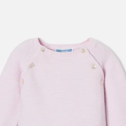 Jacadi Bloomers, Overalls And Sets|Baby girl jumpsuit Jacadi pale Pink