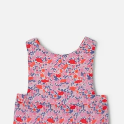 Jacadi Bloomers, Overalls And Sets|Baby girl jumpsuit in Liberty fabric Pink/Multicolour
