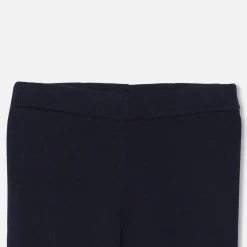 Jacadi Pants And Shorts|Baby girl knitted pants Jacadi Navy