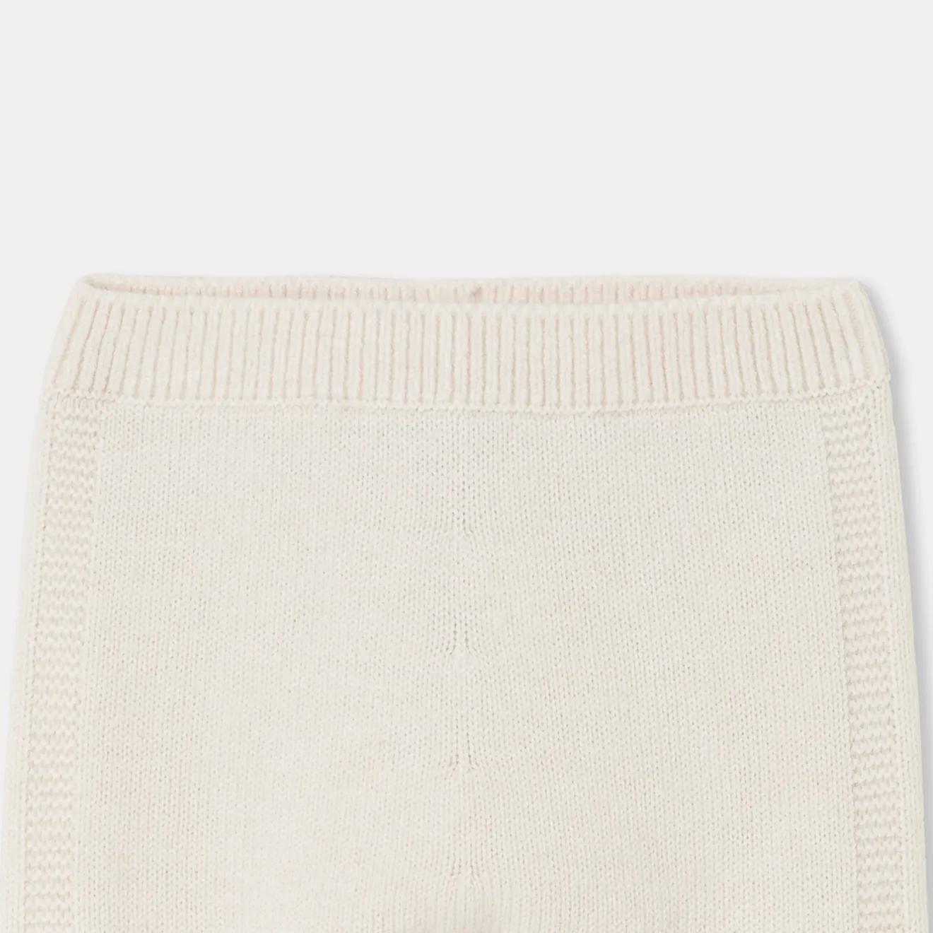 Jacadi Bloomers, Overalls And Sets|Baby girl knitwear set Jacadi soft white