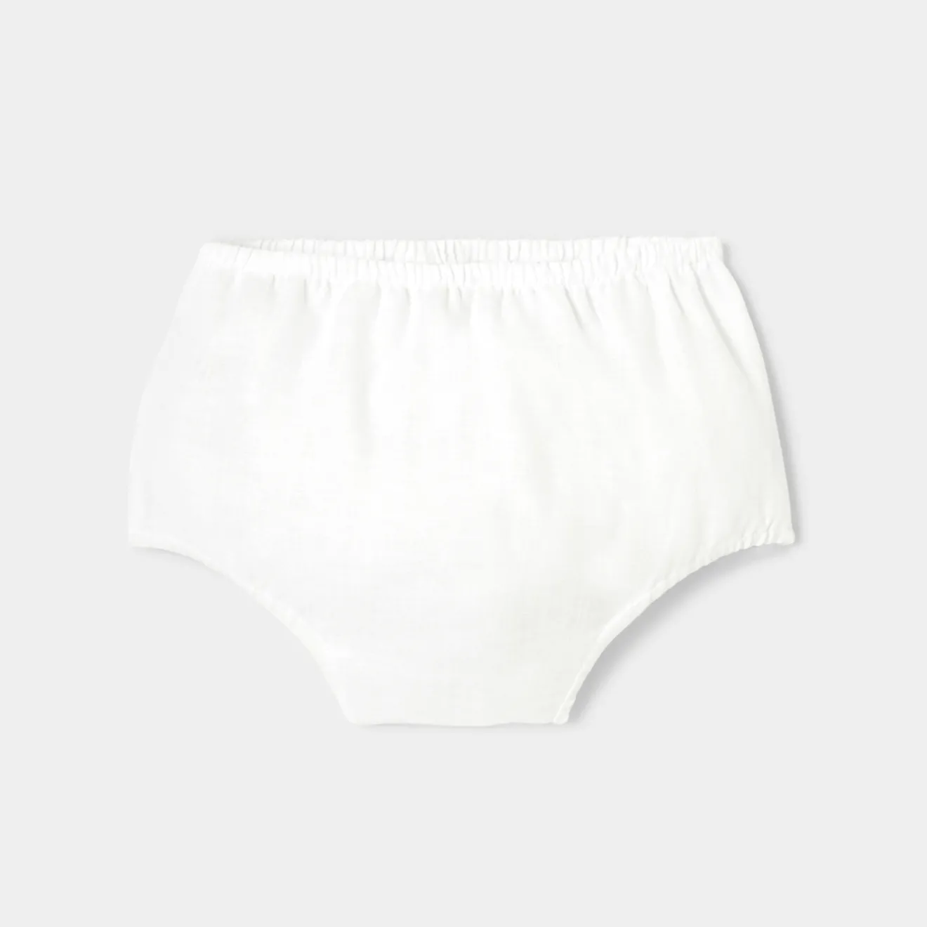 Jacadi Dresses|Baby girl linen ceremony dress Jacadi White