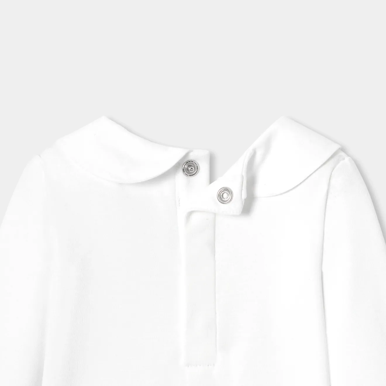Jacadi Bodysuits|Baby girl long-sleeved bodysuit Jacadi White
