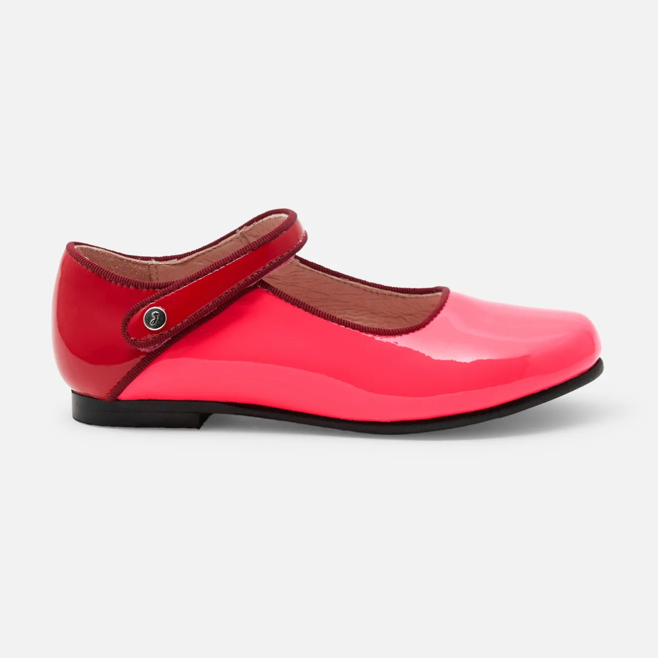 Jacadi Mary Janes, T-Straps And Ballet Flats|Baby girl Mary Janes in patent leather Pink