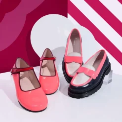 Jacadi Mary Janes, T-Straps And Ballet Flats|Baby girl Mary Janes in patent leather Pink