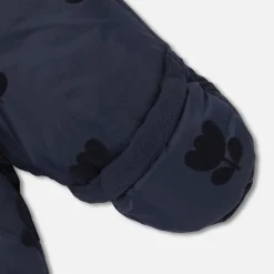 Jacadi Coats And Outerwear|Baby Snowsuits & Burnous|Baby girl nylon snowsuit Jacadi Navy