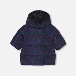 Jacadi Coats And Outerwear|Toddler Coats & Puffer Jackets|Baby girl padded jacket Jacadi Navy