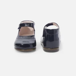 Jacadi Mary Janes, T-Straps And Ballet Flats|Baby girl patent leather Mary Janes Jacadi Navy