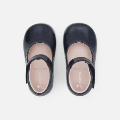 Jacadi Mary Janes, T-Straps And Ballet Flats|Baby girl patent leather Mary Janes Jacadi Navy