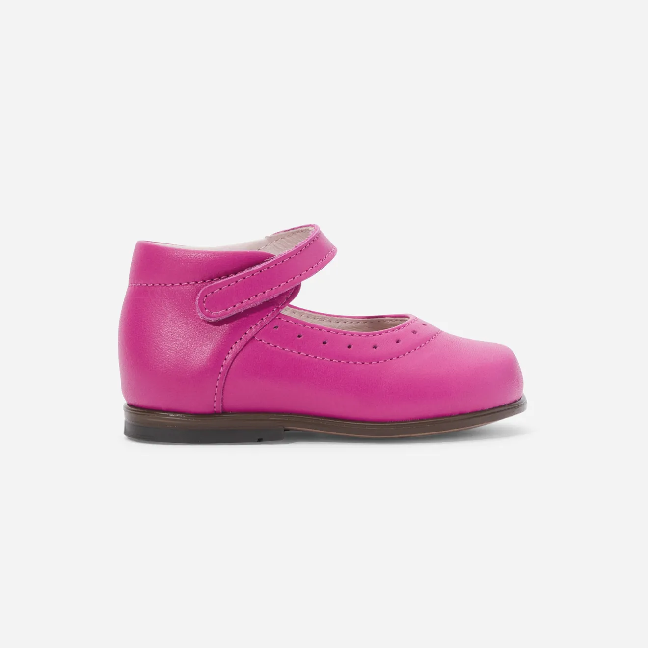 Jacadi Mary Janes, T-Straps And Ballet Flats|Baby girl patent leather Mary Janes Pink