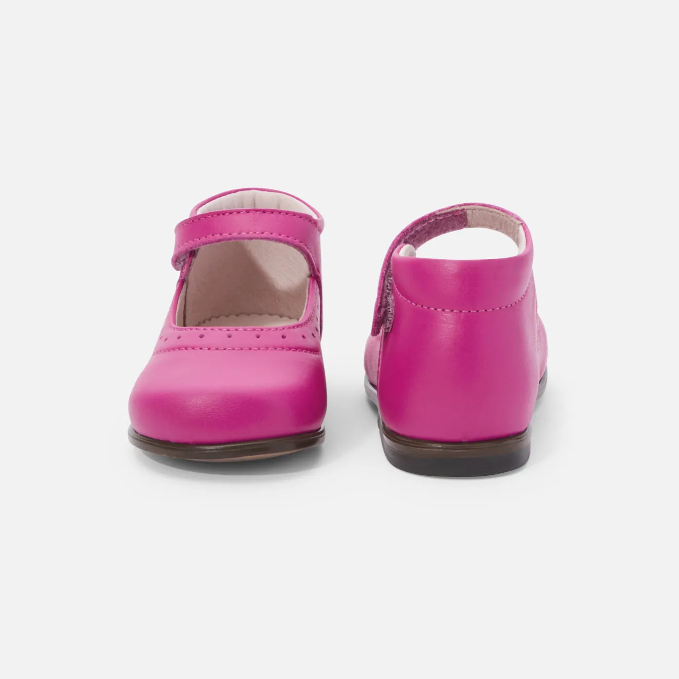 Jacadi Mary Janes, T-Straps And Ballet Flats|Baby girl patent leather Mary Janes Pink