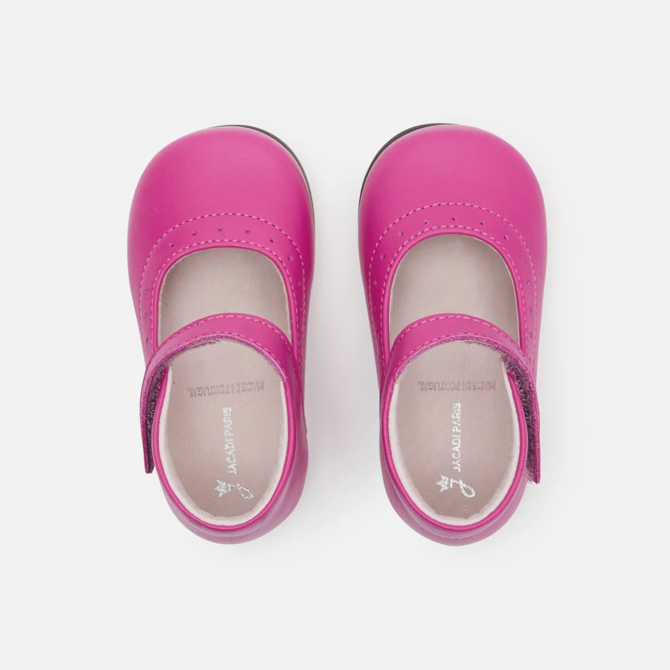 Jacadi Mary Janes, T-Straps And Ballet Flats|Baby girl patent leather Mary Janes Pink