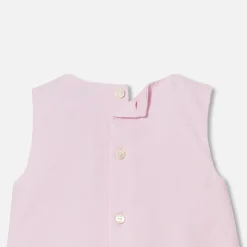 Jacadi Dresses|Baby girl pinafore dress Light Powder Pink