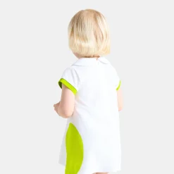 Jacadi Dresses|Baby girl polo dress White/Multicolour