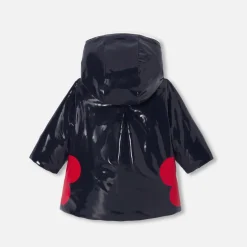 Jacadi Coats And Outerwear|Toddler Coats & Puffer Jackets|Baby girl raincoat Jacadi Navy