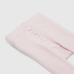 Jacadi Tights, Socks And Booties|Accessories|Baby girl ribbed tights Jacadi pale Pink