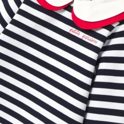Jacadi Dresses|Baby girl sailor dress White/Navy