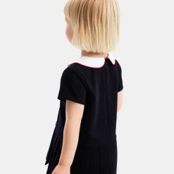 Jacadi Dresses|Baby girl short-sleeved dress Jacadi Navy
