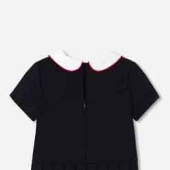 Jacadi Dresses|Baby girl short-sleeved dress Jacadi Navy