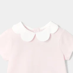 Jacadi Polos And T-Shirts|Baby girl short-sleeved T-shirt Jacadi Powder Pink