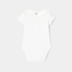Jacadi Bodysuits|Baby girl short sleeves bodysuit Jacadi White