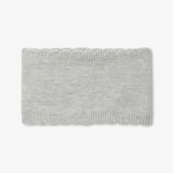 Jacadi Beanies, Scarves And Gloves|Accessories|Baby girl snood Jacadi light Heather Grey