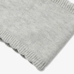 Jacadi Beanies, Scarves And Gloves|Accessories|Baby girl snood Jacadi light Heather Grey