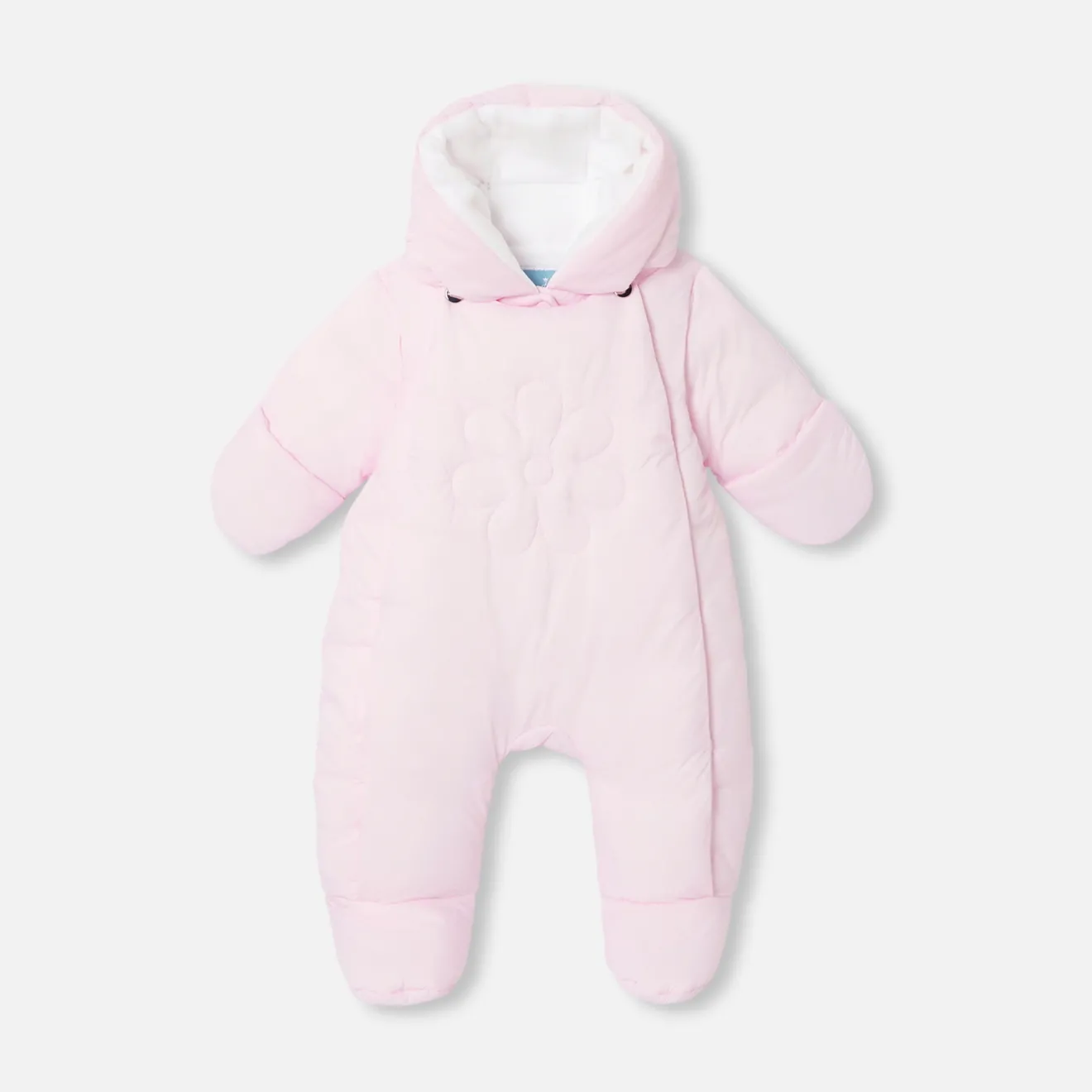Jacadi Coats And Outerwear|Baby Snowsuits & Burnous|Baby girl snowsuit Jacadi Powder Pink