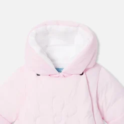 Jacadi Coats And Outerwear|Baby Snowsuits & Burnous|Baby girl snowsuit Jacadi Powder Pink